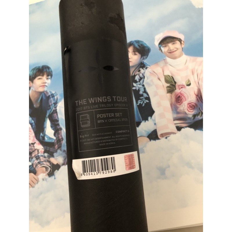 Poster Set BTS Wings Tour Trilogy III