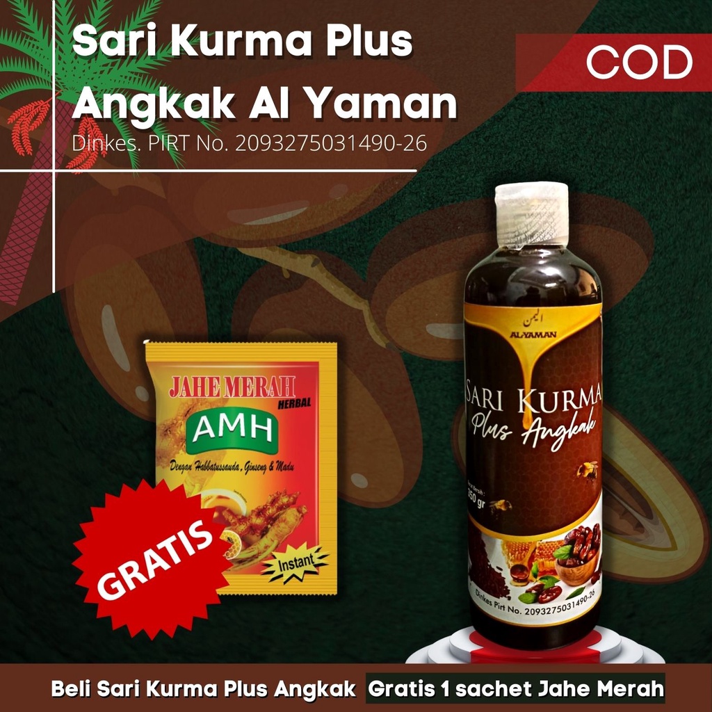 Al-Yaman - Sari kurma plus angkak untuk menurunkan dan mengobari thypus demam berdarah