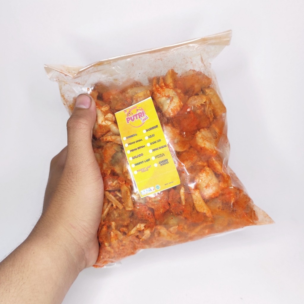 Baby Crab Krispy 100gr Baby Crab Seafood Daun Jeruk