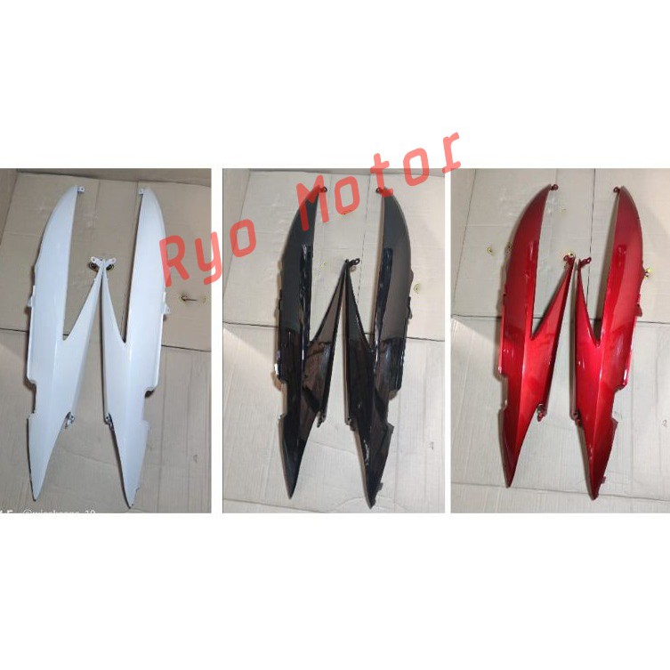 Body Belakang Vario 110 FI Led - Merah Putih Hitam / Cover Body Belakang Vario 110 FI