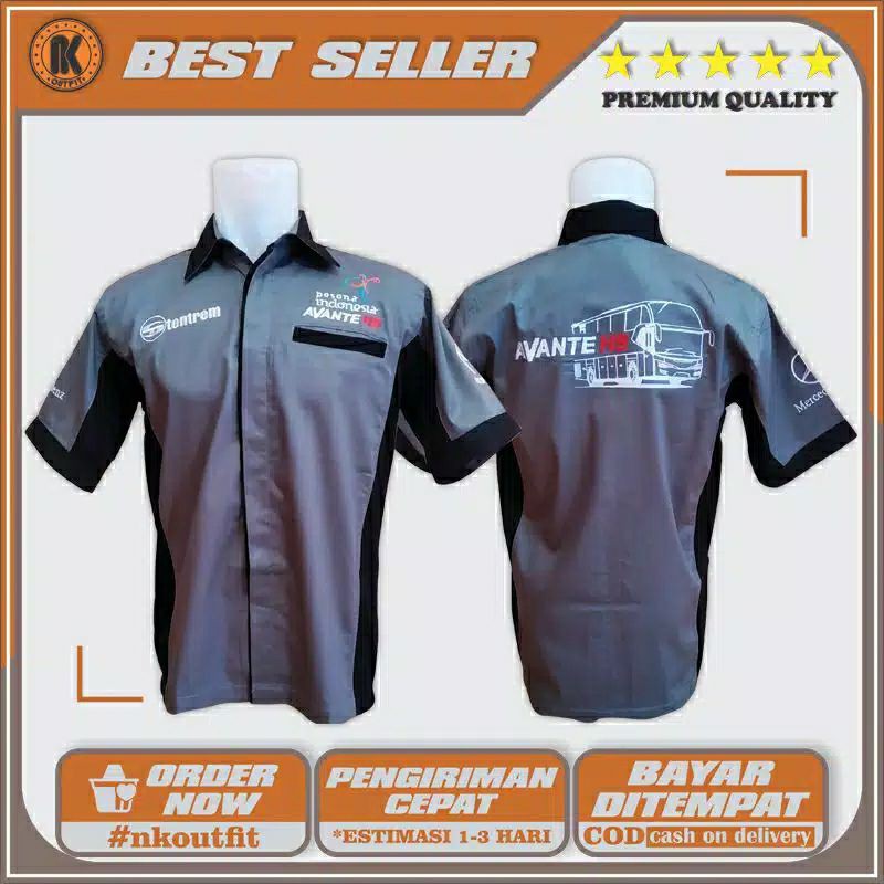 Kemeja Bus Mania Avante H9 bis mania