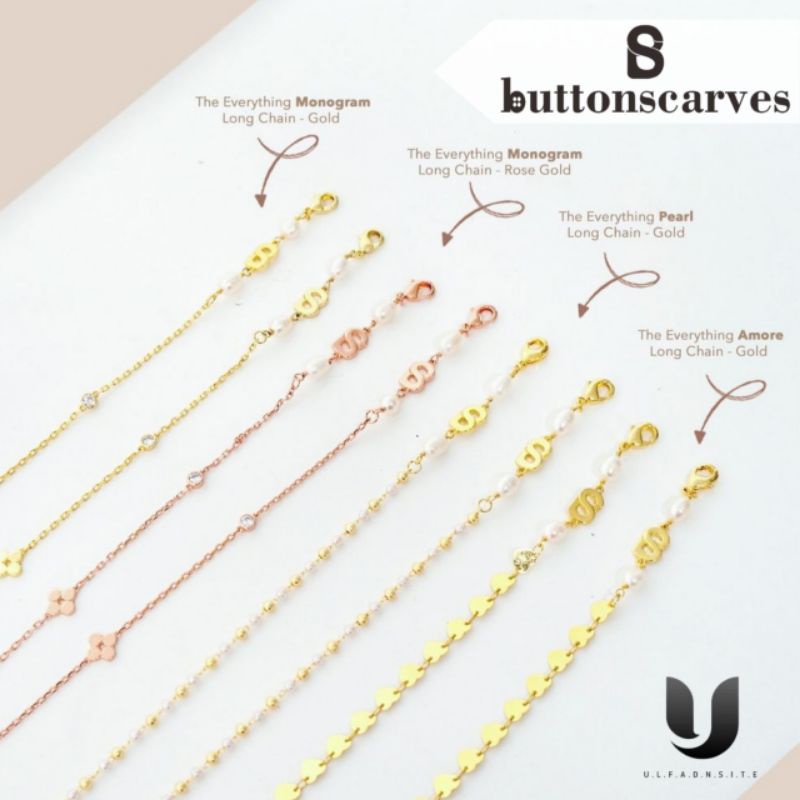Buttonscarves Everything Long Chain