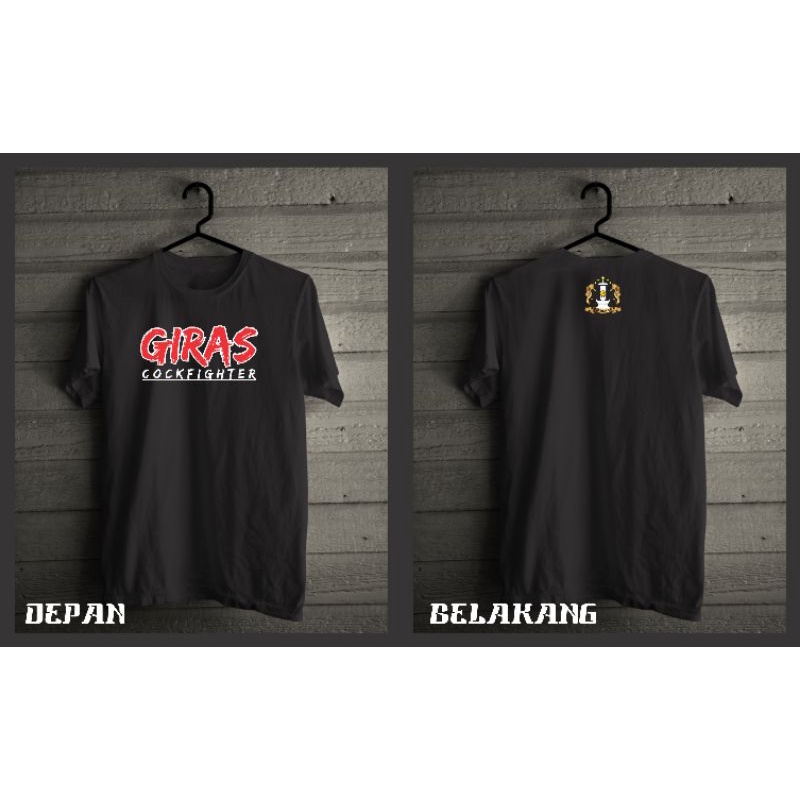 KAOS AYAM LAGA JAMU GIRAS BAHAN DISTRO