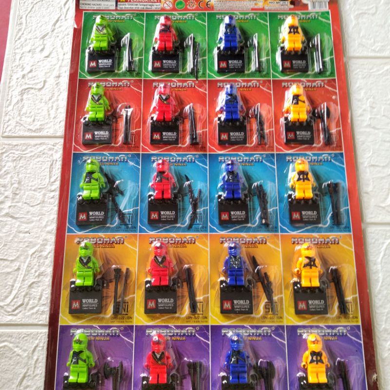 Mainan anak Roboman super ninja anak
