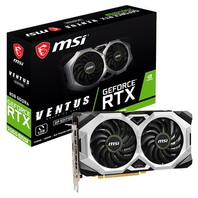 MSI Geforce RTX 2060 SUPER VENTUS GP OC 8GB GDDR6