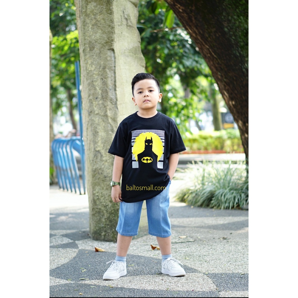 STJR - PREMIUM SETELAN BAJU KAOS ANAK MOTIF KARAKTER DAN JEANS PENDEK 1-10 TAHUN PART 2-2