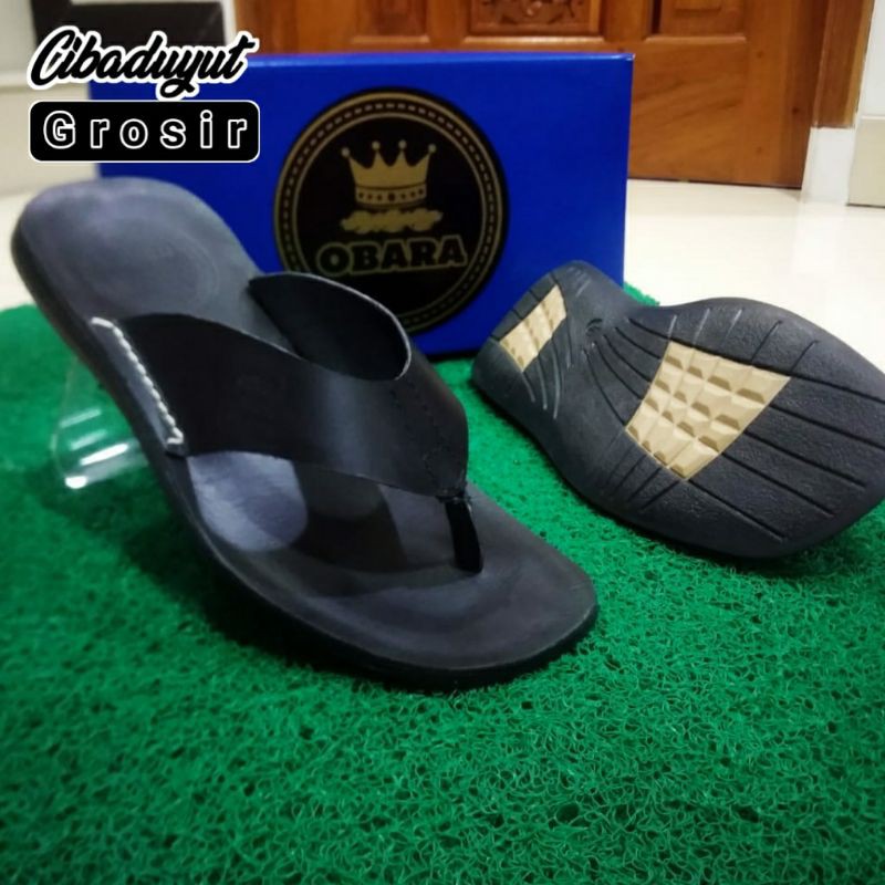 Sendal Jepit Obara Asli Kulit Ultimate