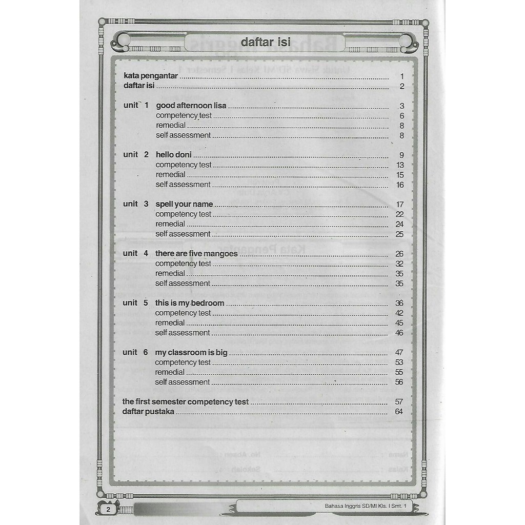 Buku Modul Pengayaan Lks Bahasa Inggris Kelas 1 2 3 4 5 6 Sd Mi Semester 2 Kurikulum 2013 Shopee Indonesia