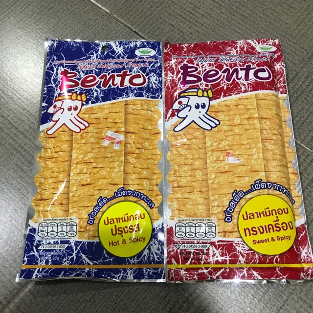 

BENTO SQUID SEAFOOD SNACK 20Gr