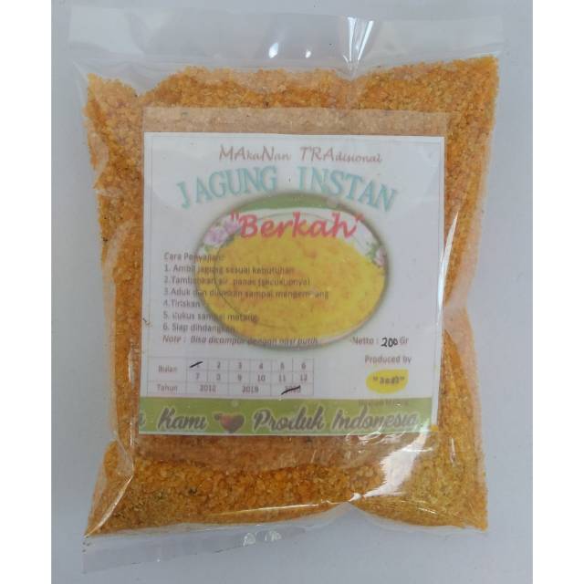 

beras jagung matang / sego jagung instan siap makan Empok - Nasi Gerit 150gr