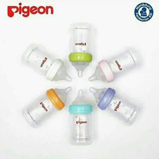 PIGEON Wideneck 160ml Botol Susu Bayi Pigeon Wide neck 160ml Peristaltic Plus Original No Box