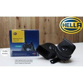 Klakson Hella Midnight Black Twin Tone 12v Original Termurah Terlaris MOBIL MOTOR