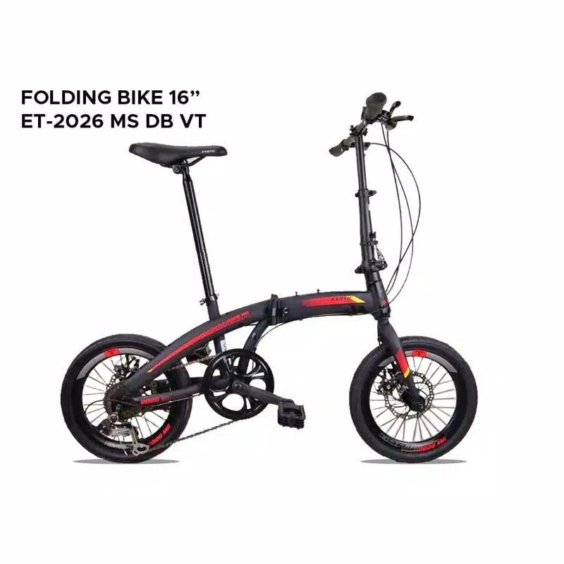 sepeda lipat exotic 16