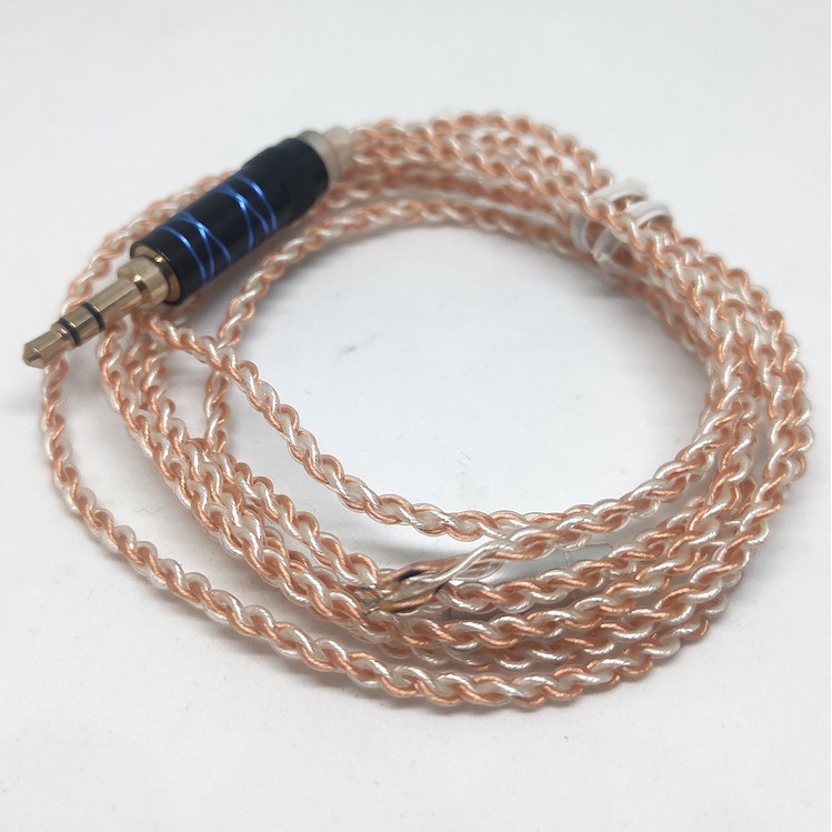 High Purity UE Twist Silver Plated Artistic Acoustic Jack DIY Cable