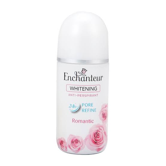 Enchanteur Deodorant Roll On Anti Perspirant Whitening Romantic
