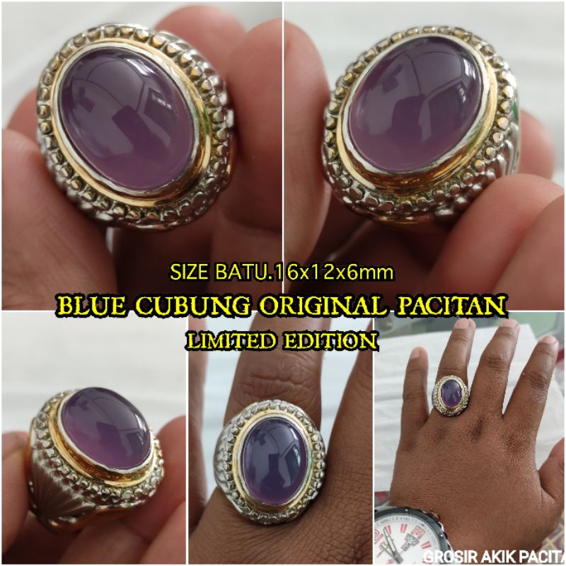 BLUE KECUBUNG PACITAN ORIGINAL LANGKA