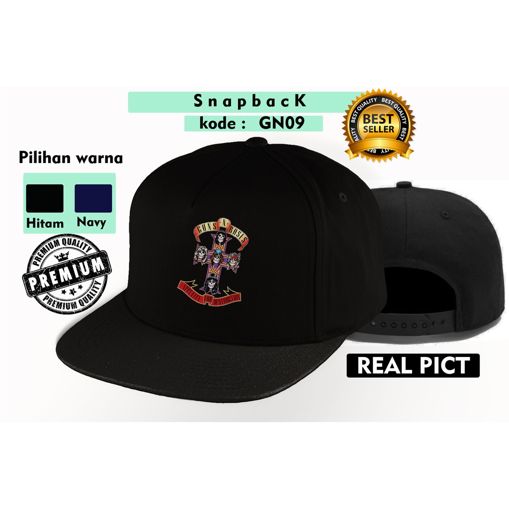 Topi guns n roses snapback gn09