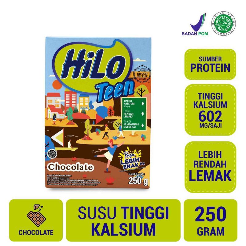 

HILO TEEN KEMASAN 250 GR