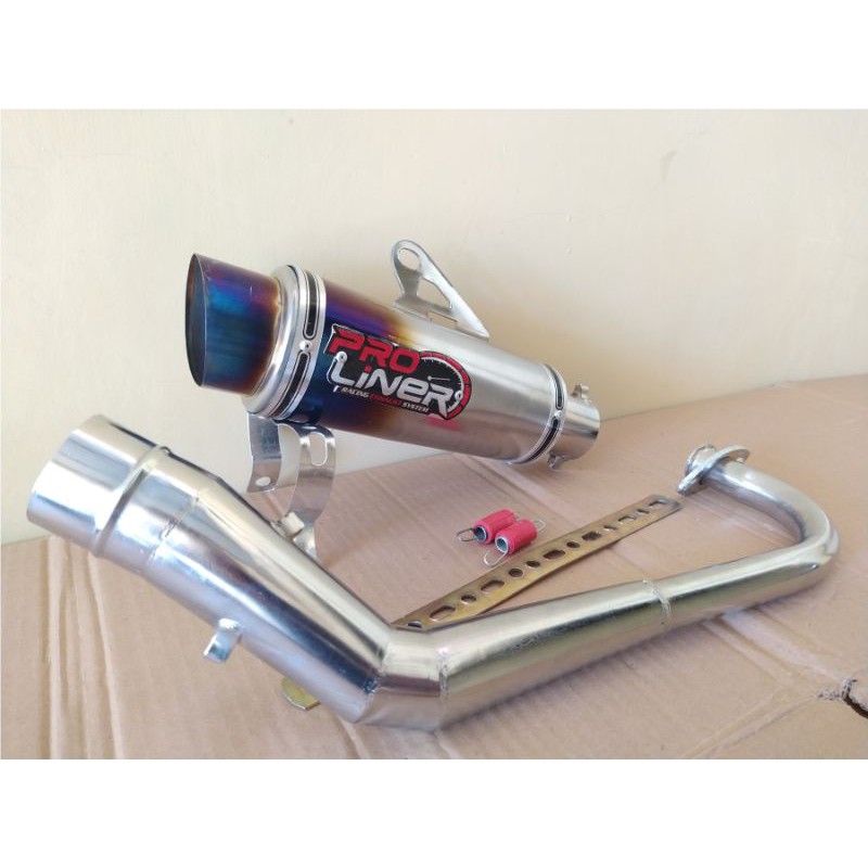 Knalpot Pro Liner Twotone Mio Mio Soul Mio J Mio GT Fino X Ride M3