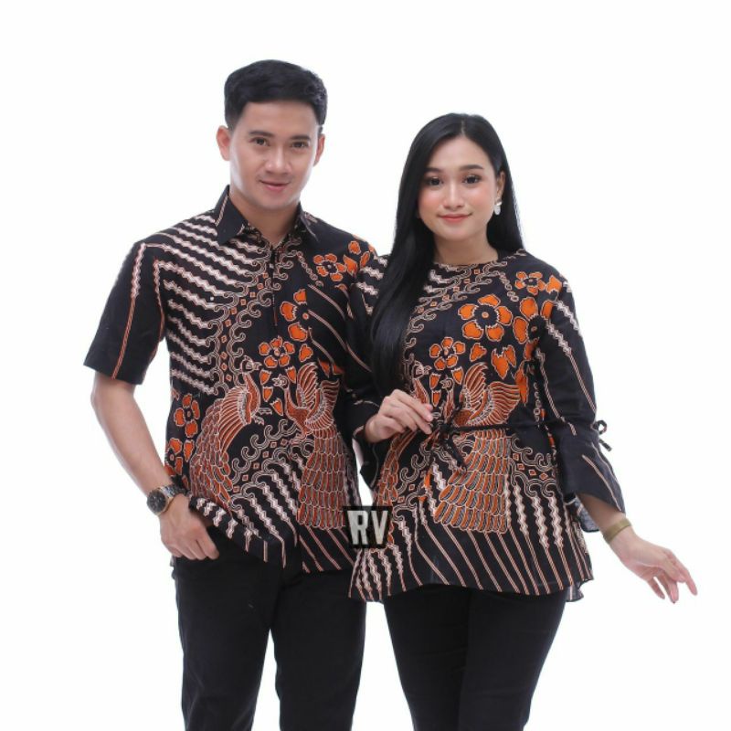 Atasan pria wanita | bg size M-10XL SUPER JUMBO | Atasan batik couple merpati original pekalongan