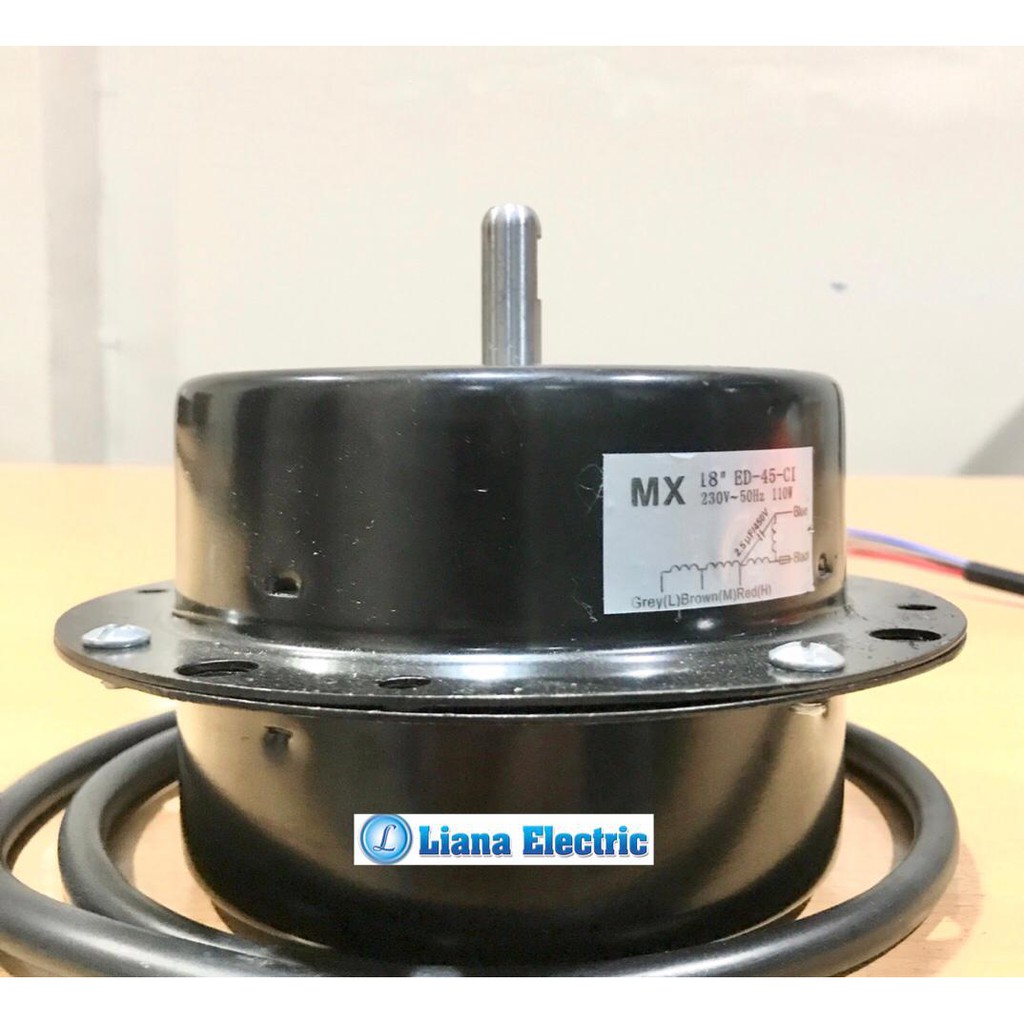 Dinamo motor mesin  kipas angin regency 14 -18 inch in