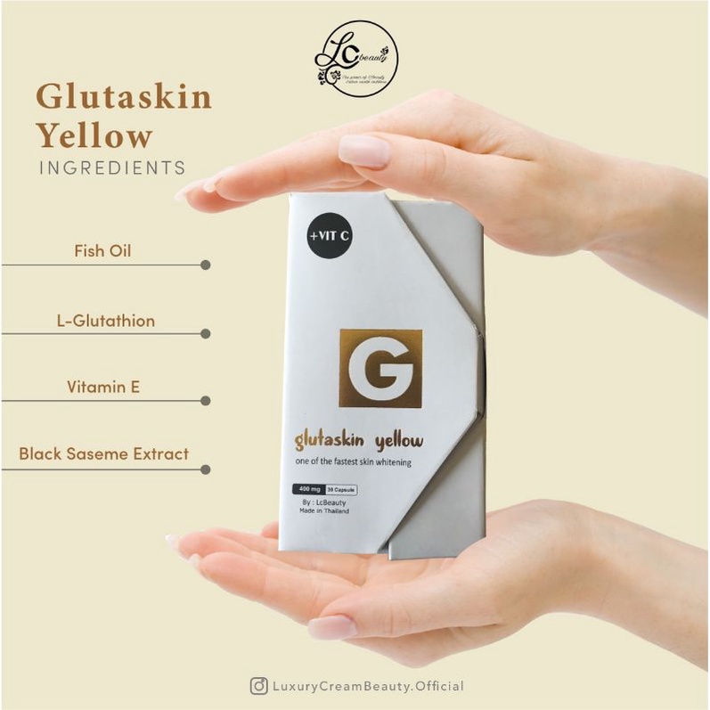 GLUTASKIN YELLOW LC BEAUTY / GLUTA WHITENING