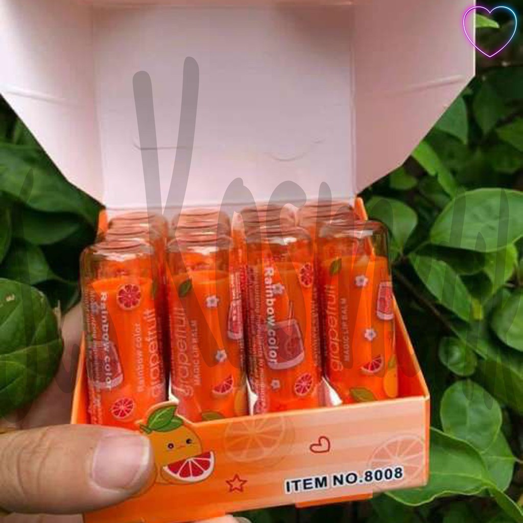 [PER PCS] Tanako Magic Lip Balm Honey Milk / Grapefruit / Fresh Watermelon / Tomato Lip Pink / Grosir Kosmetik