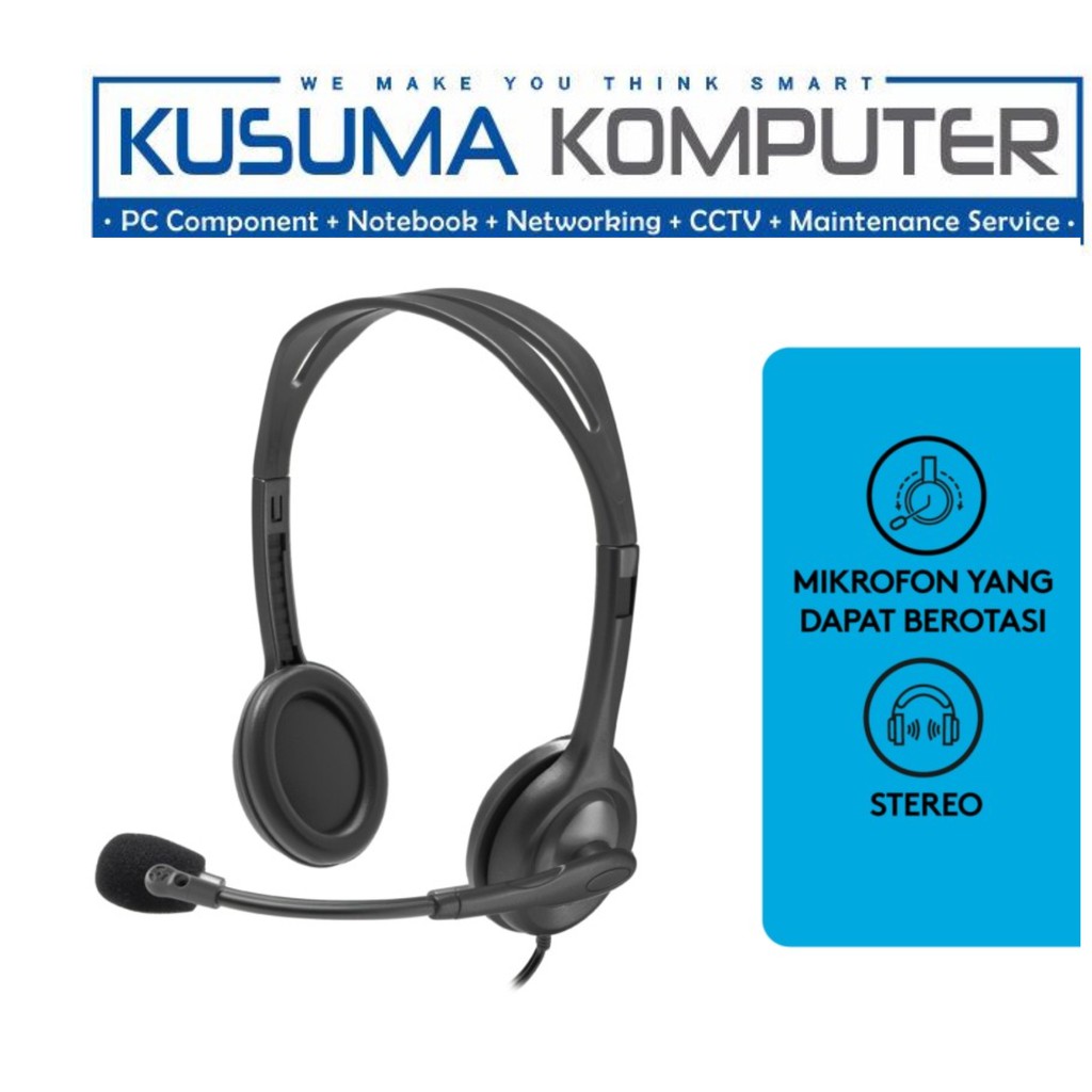 Logitech H110 Stereo Headset Original