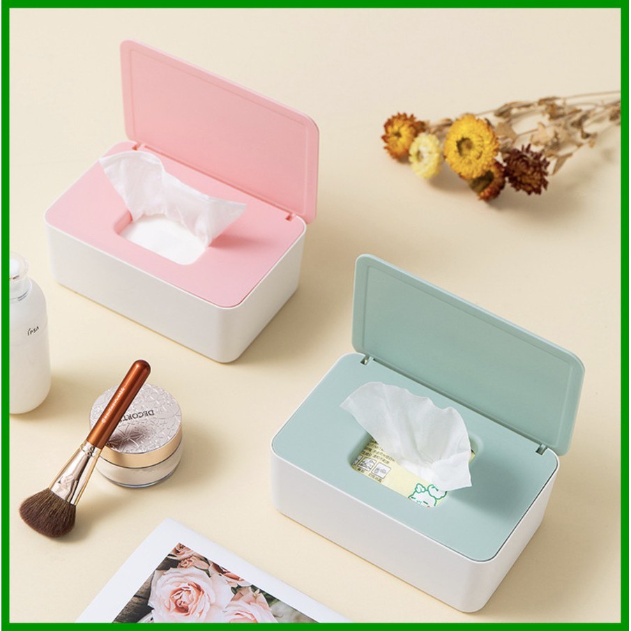 NA - TEMPAT MASKER 2IN1 TEMPAT TISSUE BASAH - KOTAK MASKER SERBAGUNA