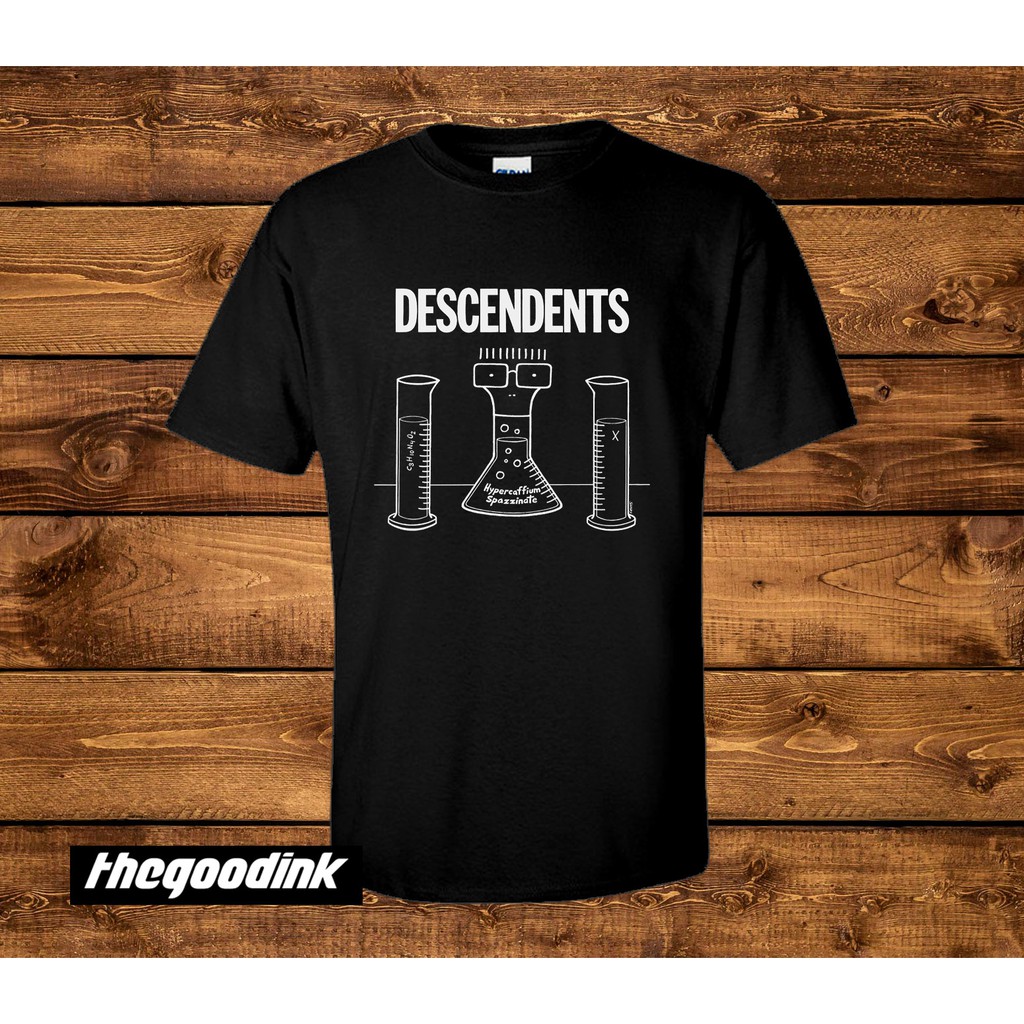 Kaos Descendents - Spazzinate - Original Gildan T-shirt DTG Print