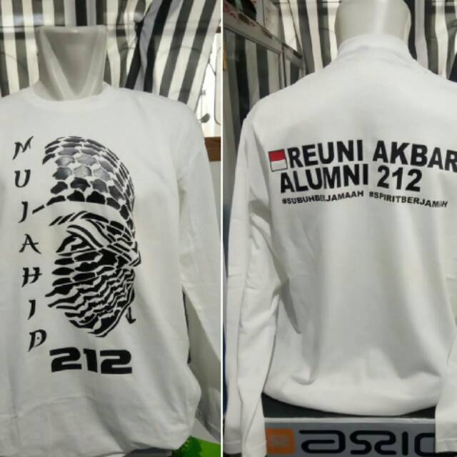 Kaos lengan panjang reuni akbar 212