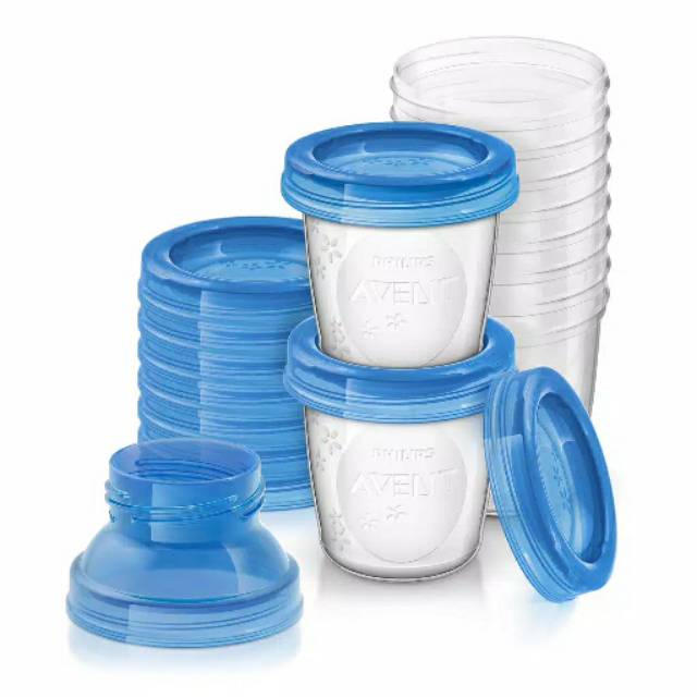 Gelas Tempat  Penyimpanan Asi Philips Avent 180 ml ORI 