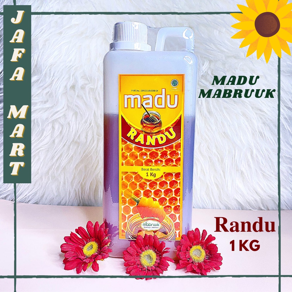 

Madu Randu Mabruuk - Madu Asli Original Pohon Randu 1KG/1000gram