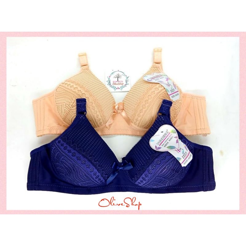 OliveShop ❤ BH Bra Yasimei Motif Corak Bagus Murah Elegan Kode 8906