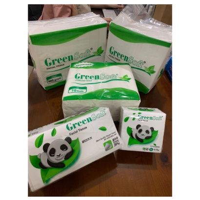 [MH] Tisu Tissue Kering Green Soft 200 Sheet