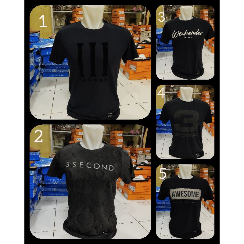 3Second t'shirt original store (cwok)