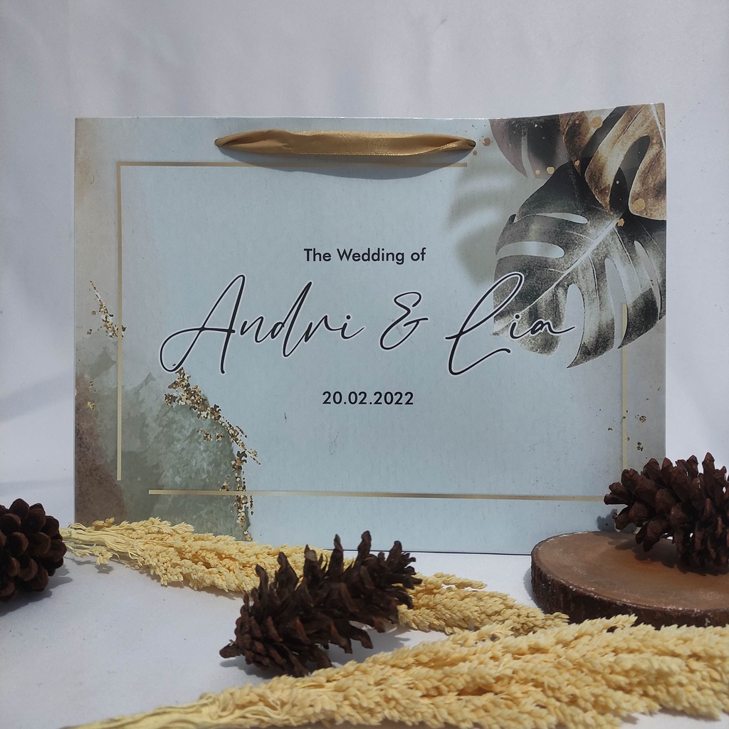 

paper bag XL ukuran 32x12x23