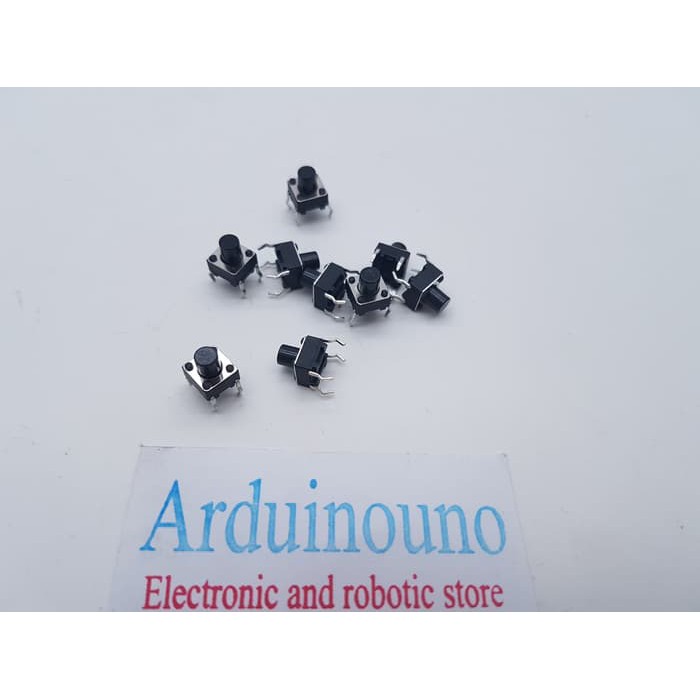 Tactile push button 6x6x5mm 2P 4P micro switch momentary DIP 6x6x5