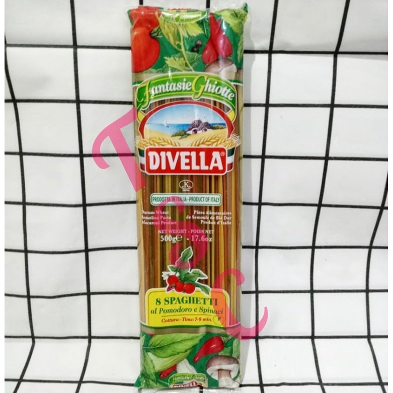 

Divella Spaghetti Al Pomodoro E Spinaci 500gr Spaghetti Divella Pasta