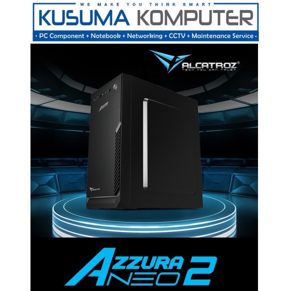 Alcatroz Azzura Neo 2 + PSU 230W Casing PC