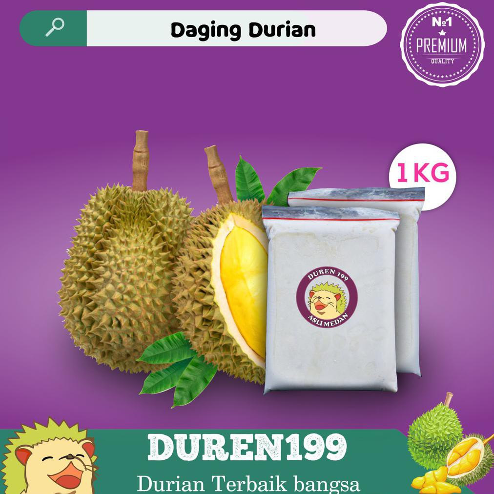 BISA COD Supplier Daging Durian Medan Terbaik Terbesar Termurah Bandung Cimahi, DAGDUR - DURIAN,
