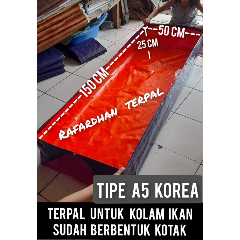TERPAL UNTUK KOLAM IKAN