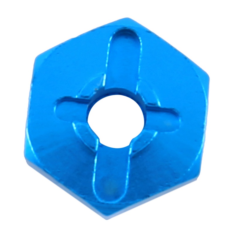 4pcs Hexagonal Combiner Wheel Rim Hex 7Mm Upgrade 12Mm Adaptor Metal Untuk Ban1Per18 Wltoys A949 A959 A969 A979 K929 1per10