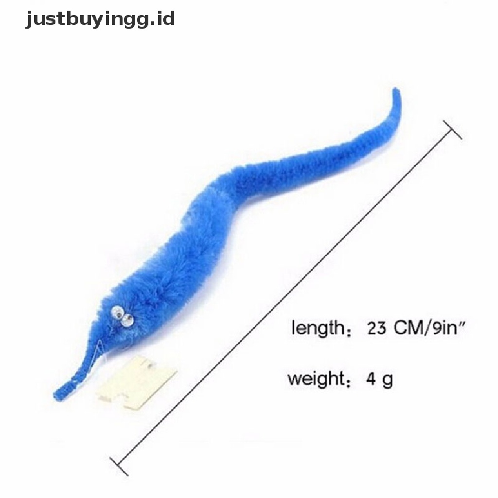 Justbuyingg.Id 1pc Mainan Cacing / Kuda Laut Spiral Magic Bergerak Untuk Anak