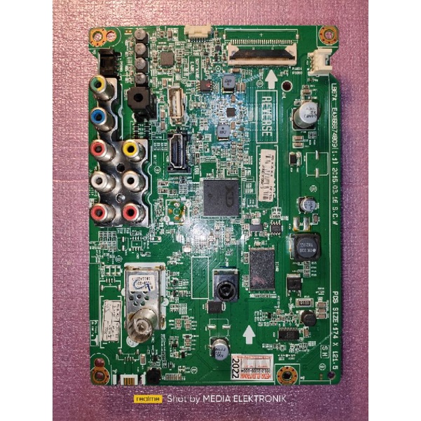 MOTHERBOARD TV LED LG 43LH511T . 43LH511 T . 43LH511