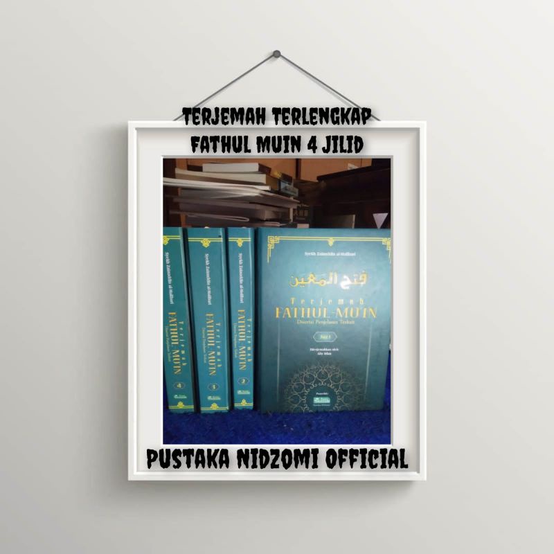 Terjemah Terlengkap Fathul Muin/Mu'in 4 Jilid
