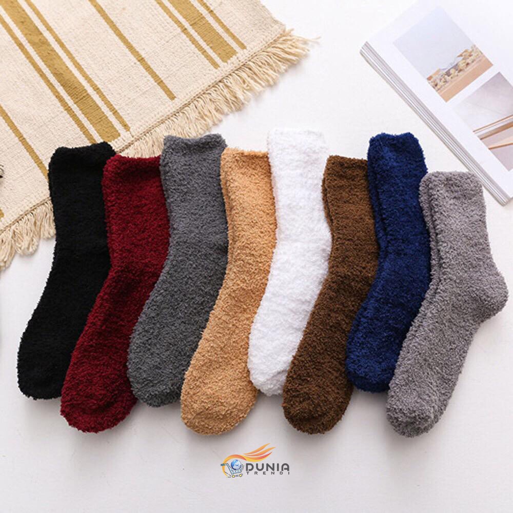 Kaos Kaki Winter Pria Wanita Casual Tebal Hangat Winter Socks Untuk Musim Dingin