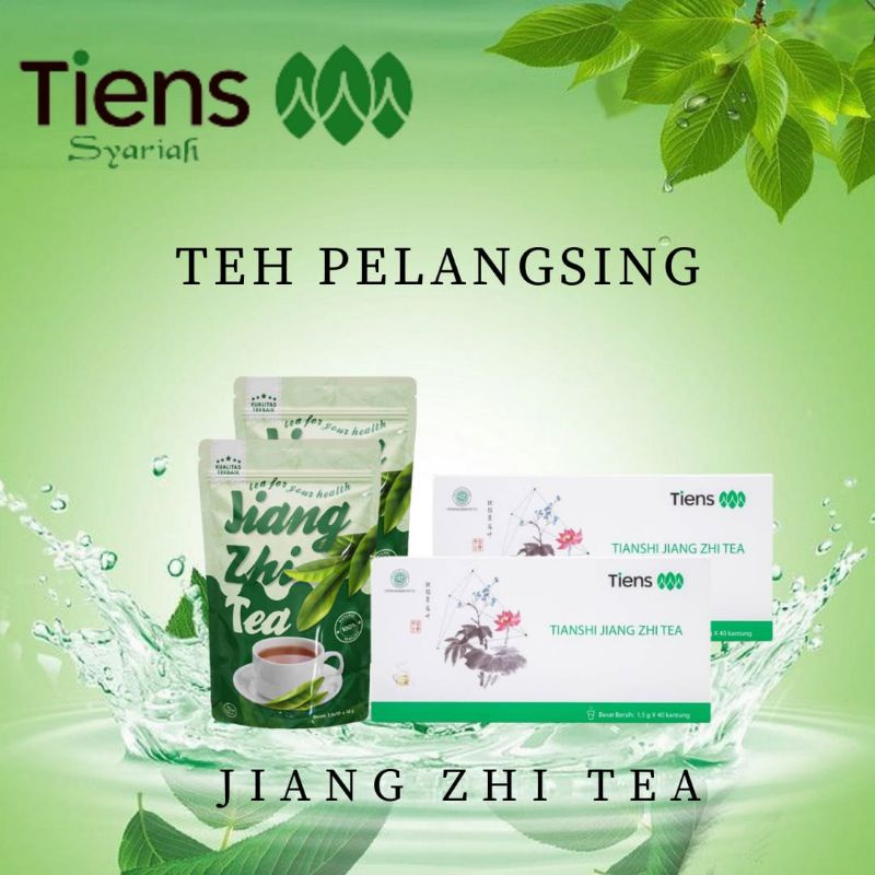 

tehh hijau pelangsing jiang zhi tea