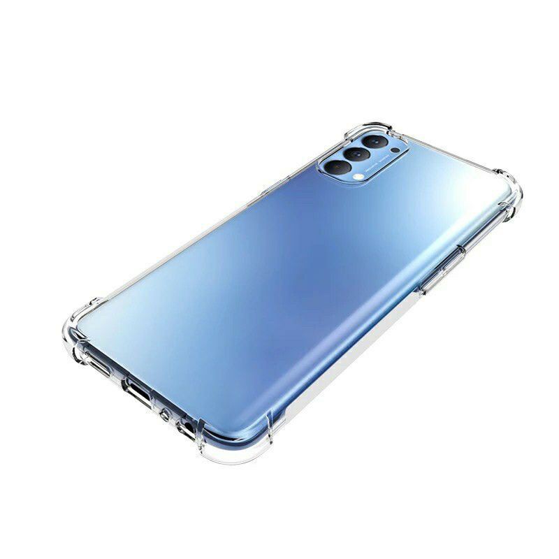 Softcase Cover Anti Crack Oppo Reno 5 / 4 / 4Pro / 4F Silikon Clear Case