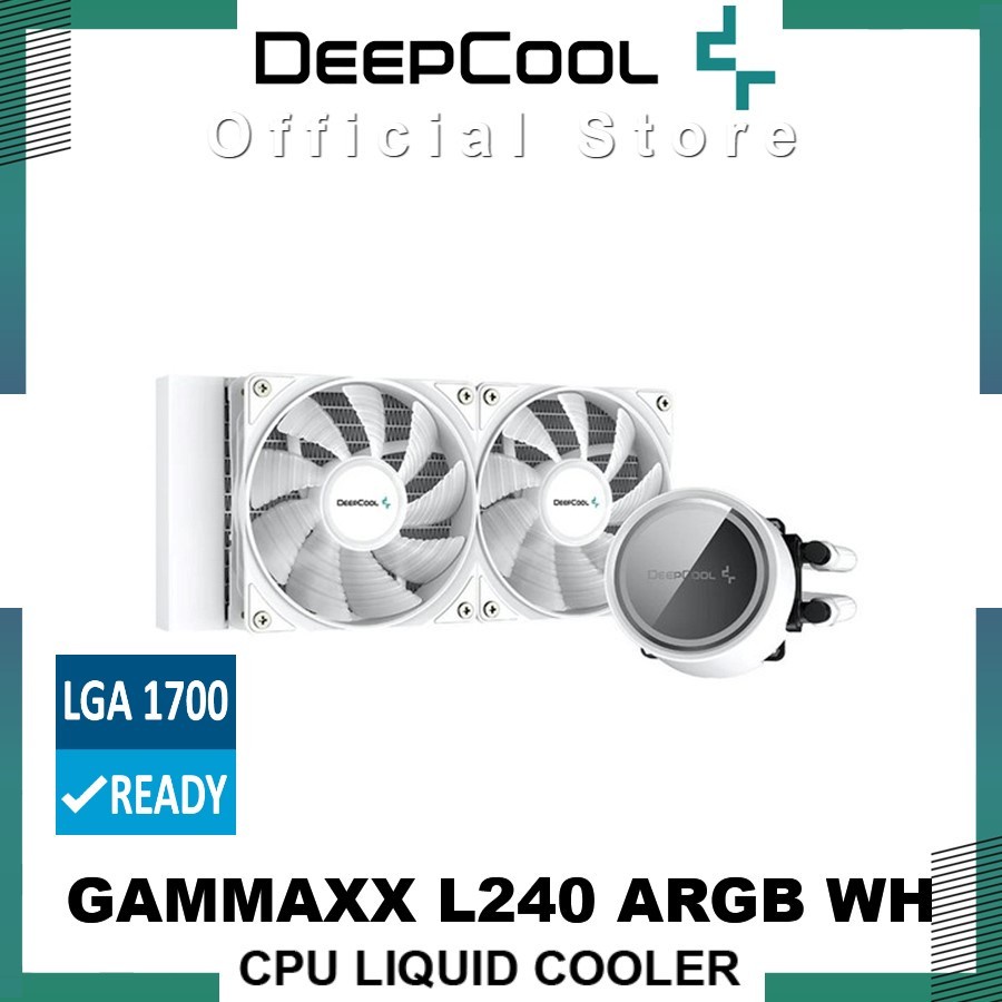 Deepcool Gammaxx L240 White A-RGB Liquid Cooler